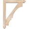 Ekena Millwork Balboa Arts and Crafts Smooth Bracket w/ Offset Brace, Douglas Fir, 5 1/2"W x 30"D x 38"H BKT0604X30X38BOA03SDF - alternate 4